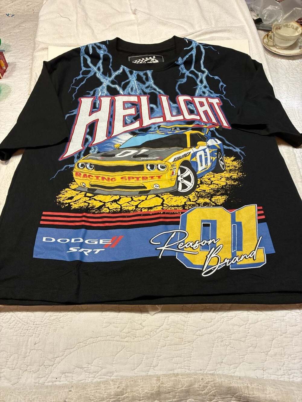 Reason Brand x Dodge Hellcat Graphic T-Shirt